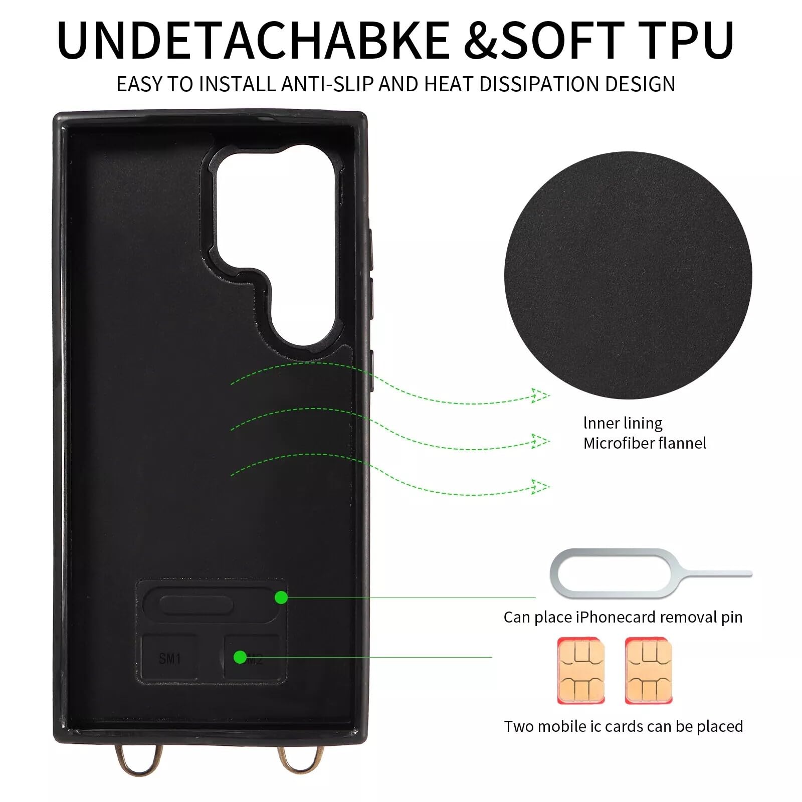 Generic etui kompatybilne z Samsung Galaxy S23 Plus (kolor: czerwony) eleganckie magnetyczne etui z klapką ze skóry do ochrony telefonu komórkowego