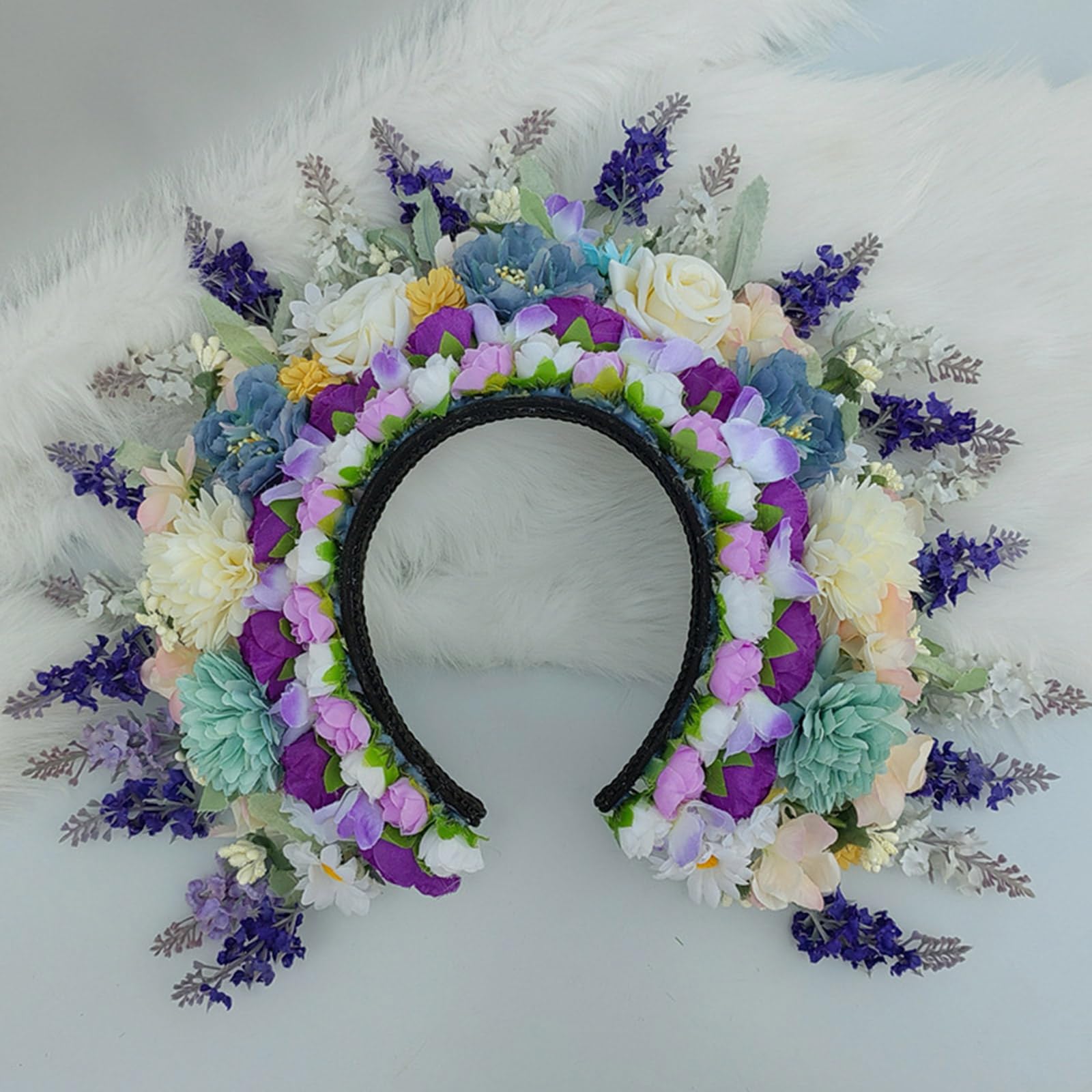 Fermaglio per capelli unico da donna con fiore e bellissimi fiori, per uso quotidiano e appuntamenti