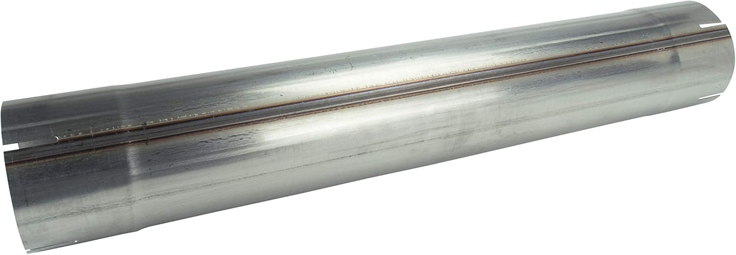 Sinister Diesel 30" Muffler Delete Pipe – 5" Inlet, Straight Stainless Steel Muffler Replacement for Diesel Trucks