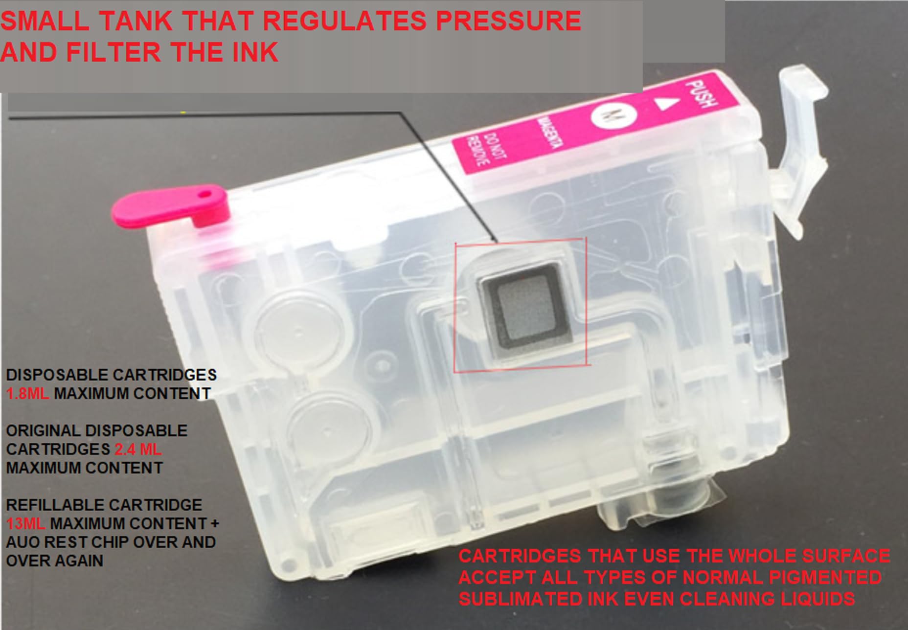 CARTUCCE RICARICABILI PER EPSON EXPRESSION HOME XP-30 XP-415 XP-422 XP-425