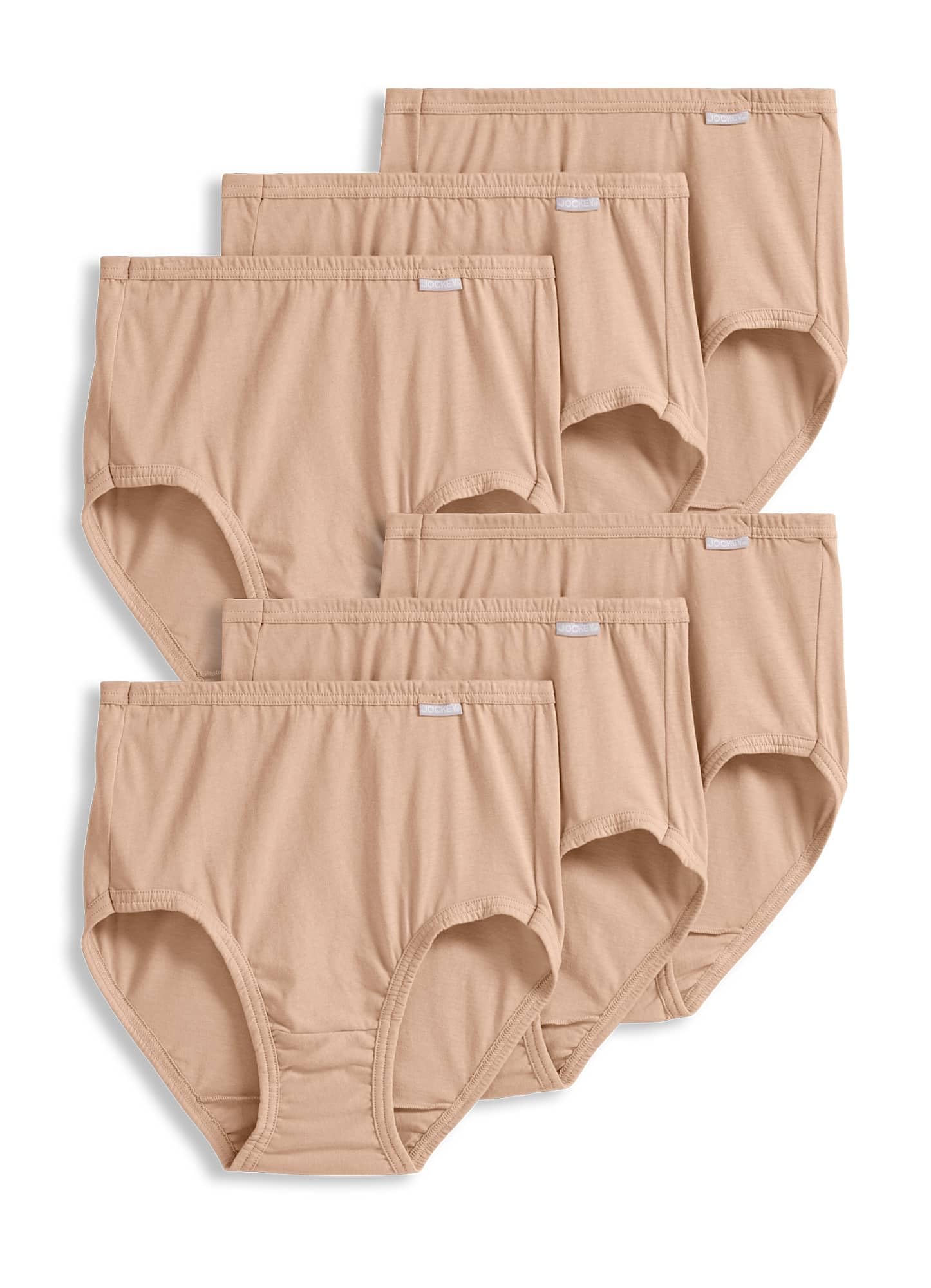JockeyWomen's Underwear Plus Size Elance Brief - 6 Pack