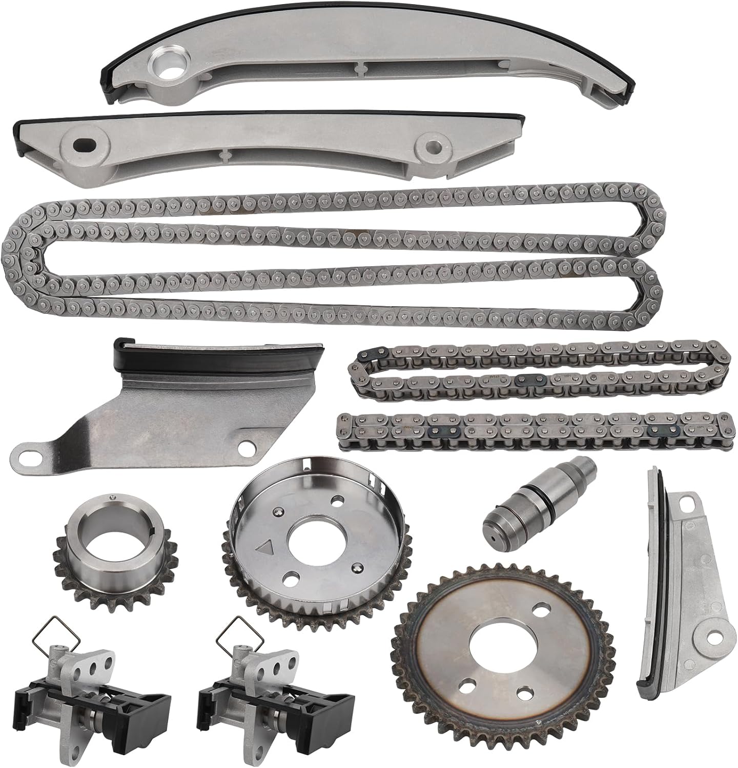 MAYASAF Engine Timing Chain Kit for Dodge Charger 2006 2.7L V6, Intrepid 2002-2004 2.7L V6, Magnum 2005-2006 2.7L V6, Stratus 2005-2006 2.7LV6, for Chrysler 300 2005-2006 2.7L V6, Concorde 2002-2004