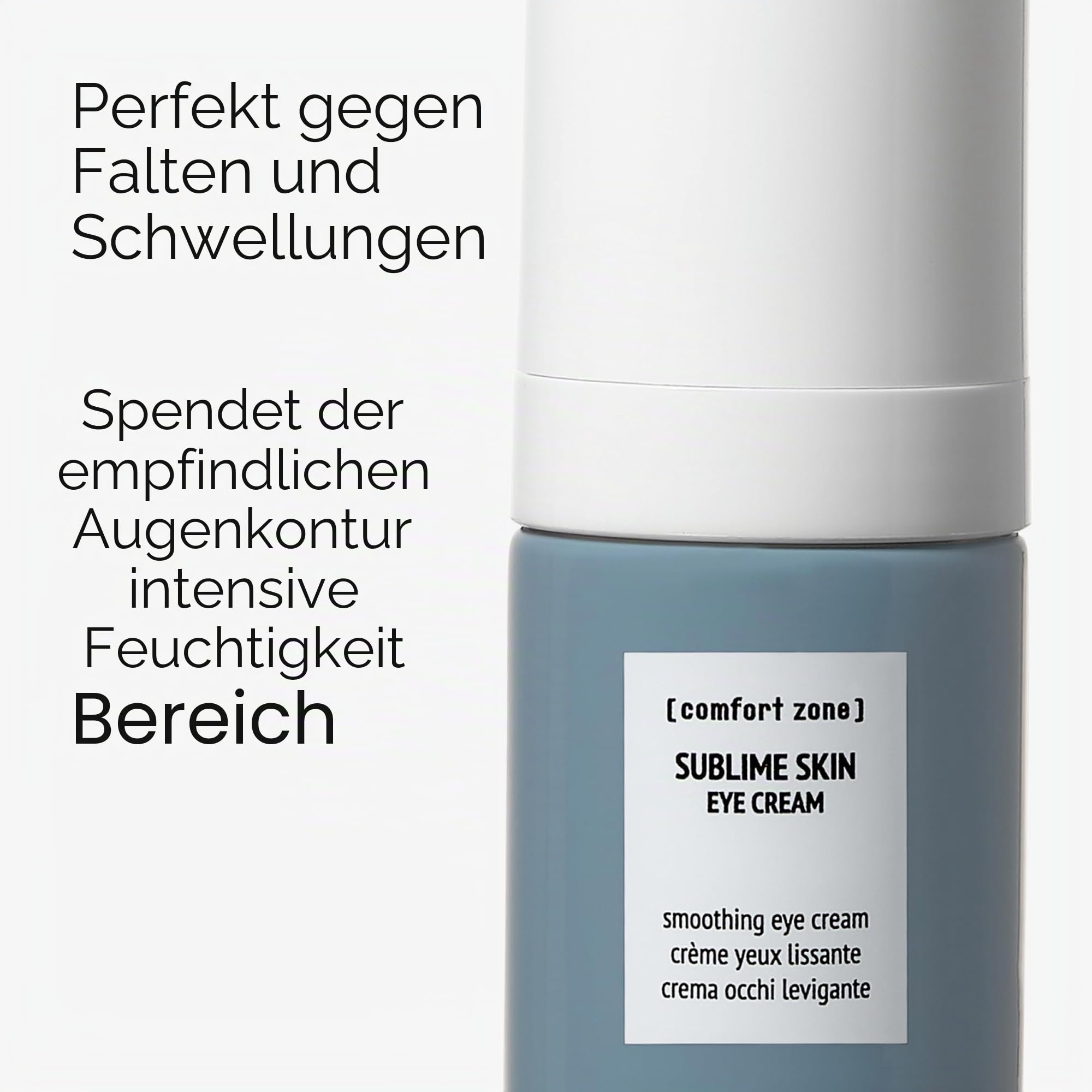 Sublime Skin Eye Cream 15 Ml | Augencreme, 15 ml, Koffein-Augencreme gegen Falten, Schwellungen und Tränensäcke, straffende Unteraugencreme für reife Haut