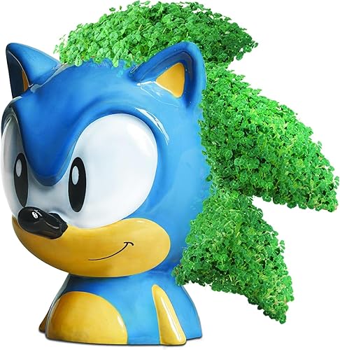 Miniatura 30 de Chia Pet Trolls, Poppy World Tour con paquete de semillas, maceta decorativa de cerámica, fácil de hacer y divertido de cultivar, regalo novedoso