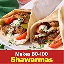 EL The Cook Shawarma Seasoning 500g pack | Marination Powder for Consistent Restaurant-Quality Flavor | Cost-Effective Ready Mix for Chicken Shawarma | Makes 10kg chicken |Approved by Chefs | 100% Veg gallery image