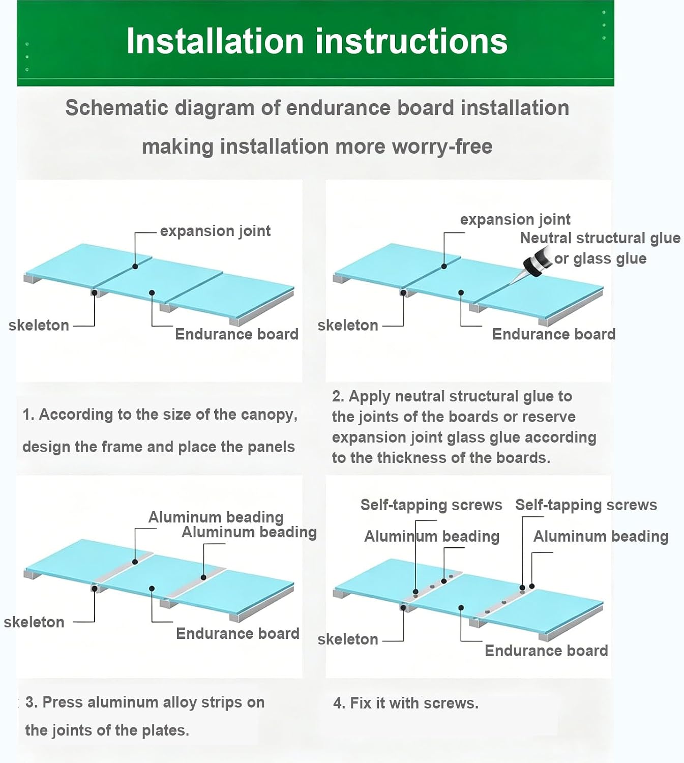 Clear Polycarbonate Greenhouse Panels,Easy to Cut(3.28ftx6.56f)