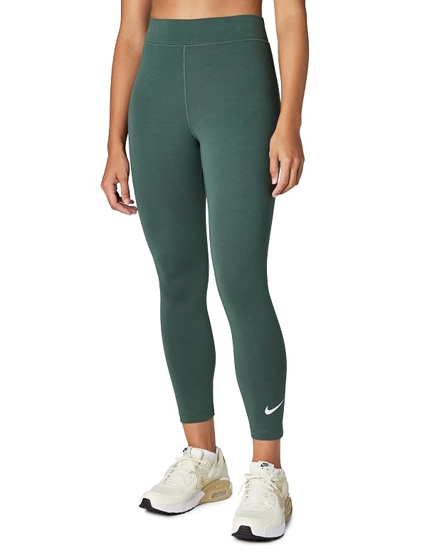 Nike Women's Sportswear Classic High-Waisted 7/8 Leggings, Camo Green/White, Large by Nike - Used condition - US$37.43