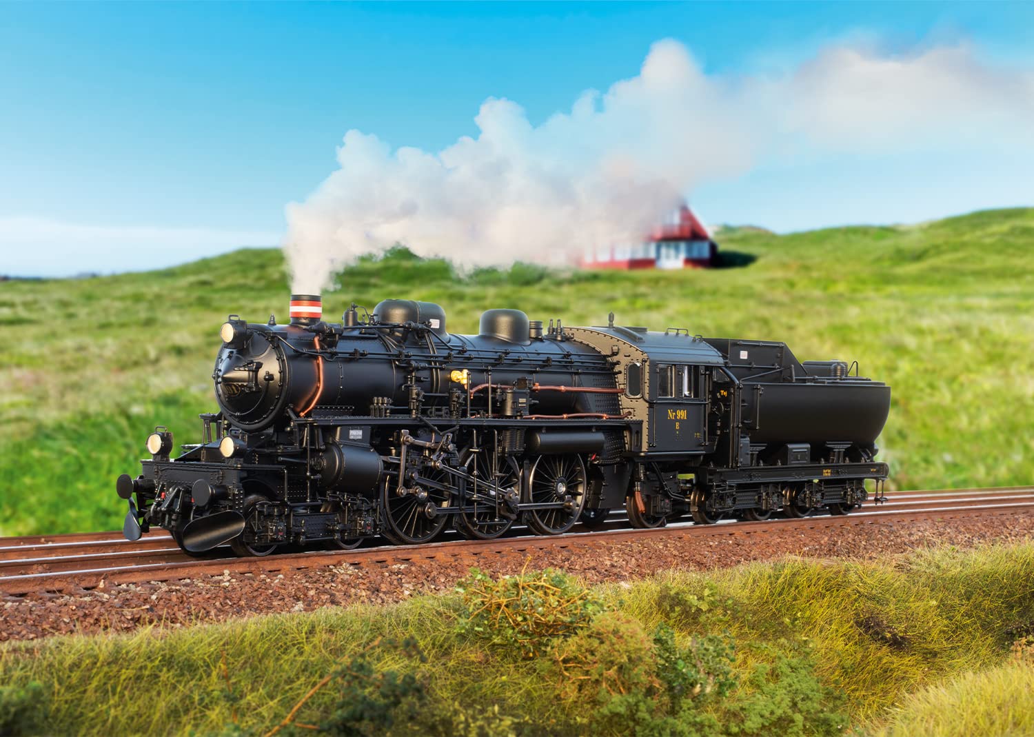 Märklin 39491 H0 Dampflok Litra E 991 der DSB