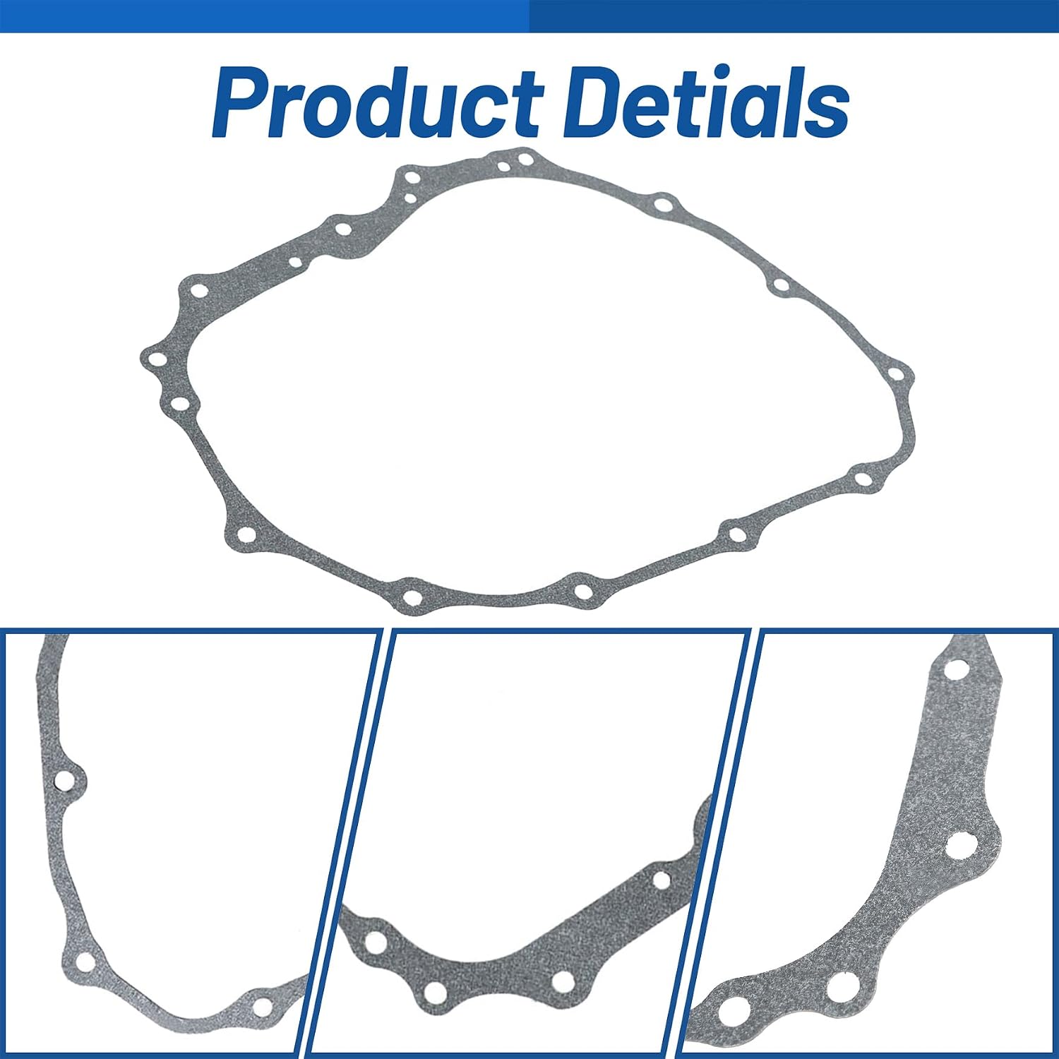 WFLNHB Clutch Cover Gasket Replacement for Honda TRX400EX | 1999-2004 Replacement for Sportrax 400 400EX 11394-KCY-671