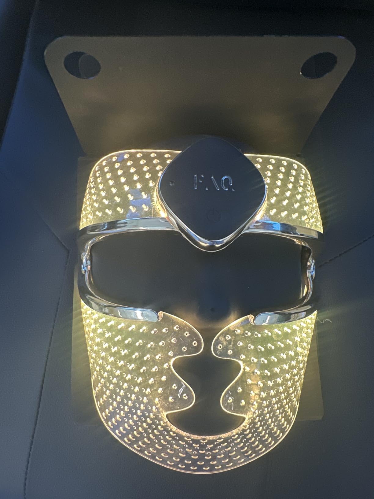 FAQ 202 Plus Advanced 8-Color light Face Mask - Wireless Skin Care for Glowing Skin – 634 Glow Points – Total Coverage Wearable Skin Care
