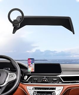 Car Phone Holder for BMW 7 Series 2016-2022 Accessories 10.25/10.3 inch Screen Fixed Clip, Phone Mount Compatible with MagSafe, Cell Phone Holder Does Not Affect Air Vent