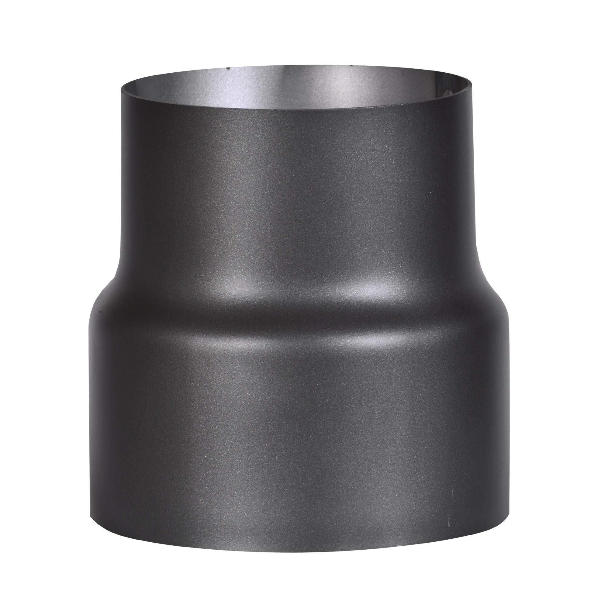 FIREFIX R150/WDV Mandrino A Parete Doppio Allungato | Adatto Tubi Forno Ø150mm Spessore 2mm | Non Verniciato Per Camini E Stufe