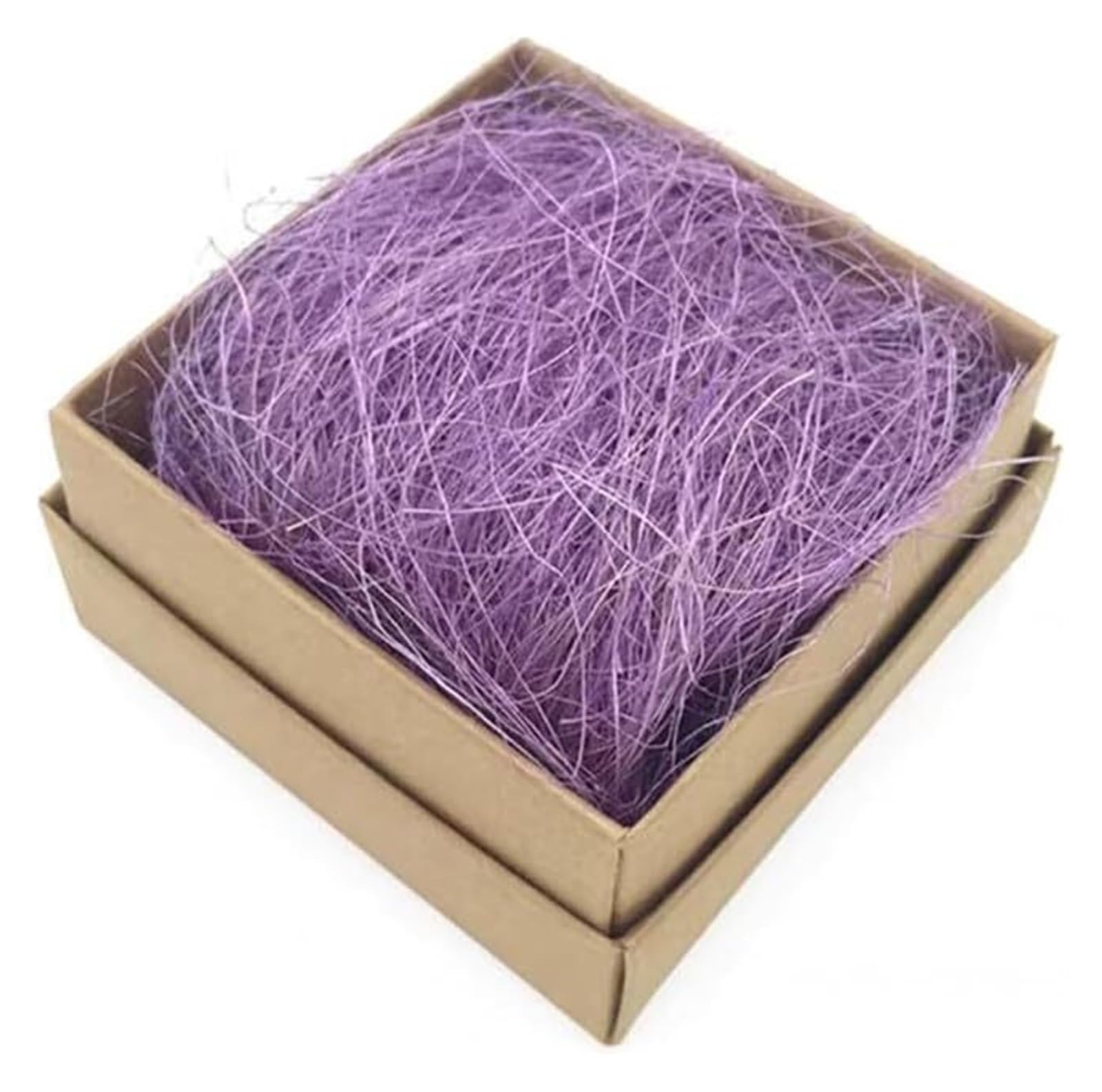 Wypełniacz do koszy upominkowych, Wypełniacz prezentowy z rozdrobnionej bibuły wielokolorowy 30-500g(Light Purple,500g)