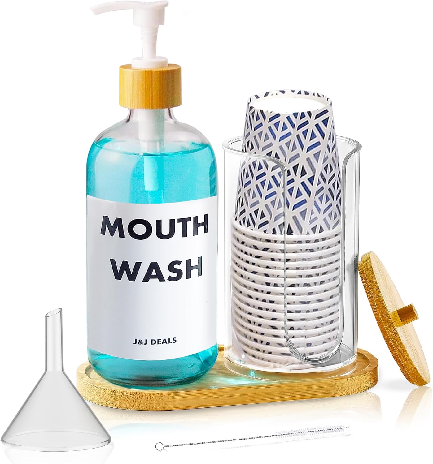 Aesthetic Mouthwash Container