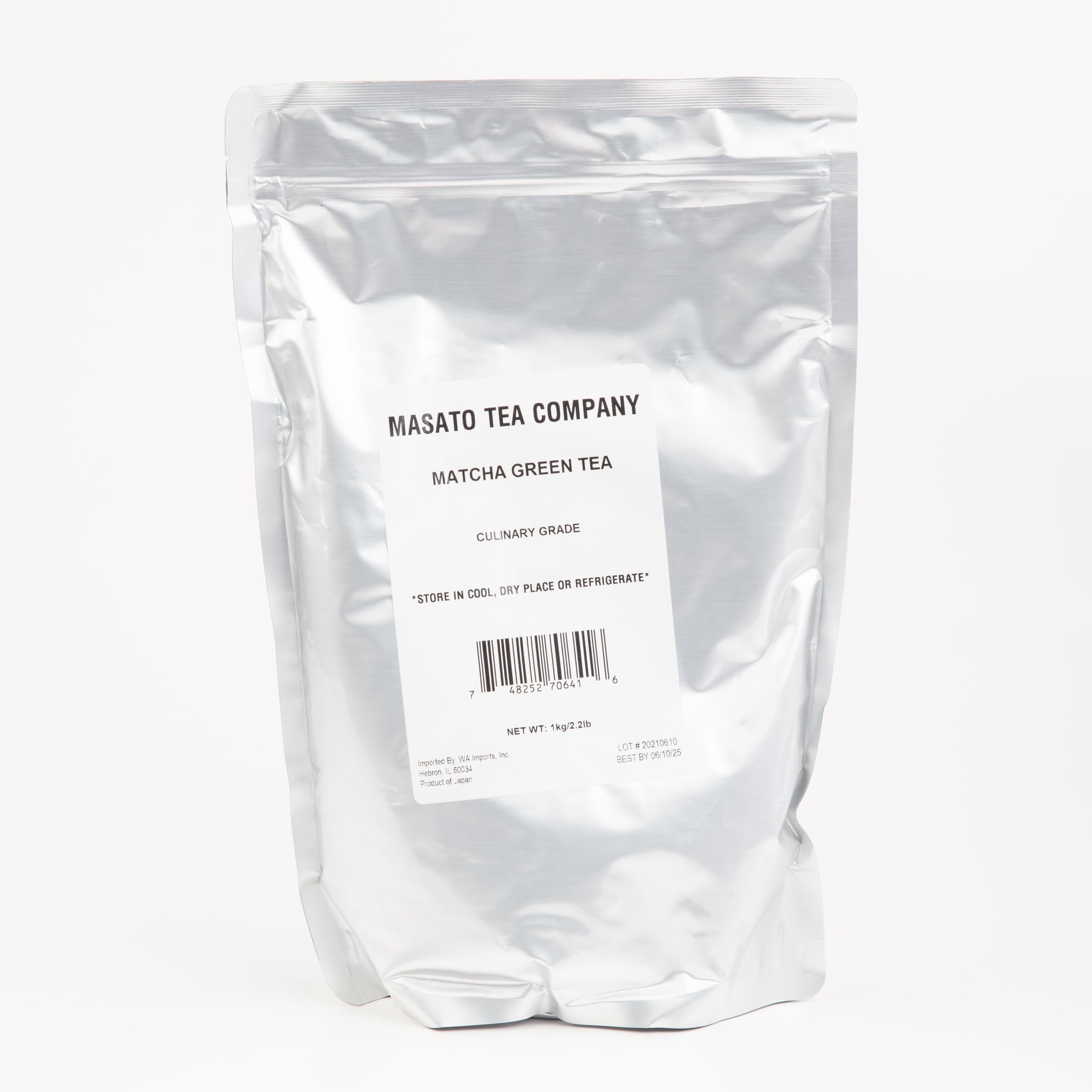 Masato Tea Matcha Green Tea Powder 2 2 lb - Culinary Grade Bold Earthy Flavor Rich in Antioxidants — view 2