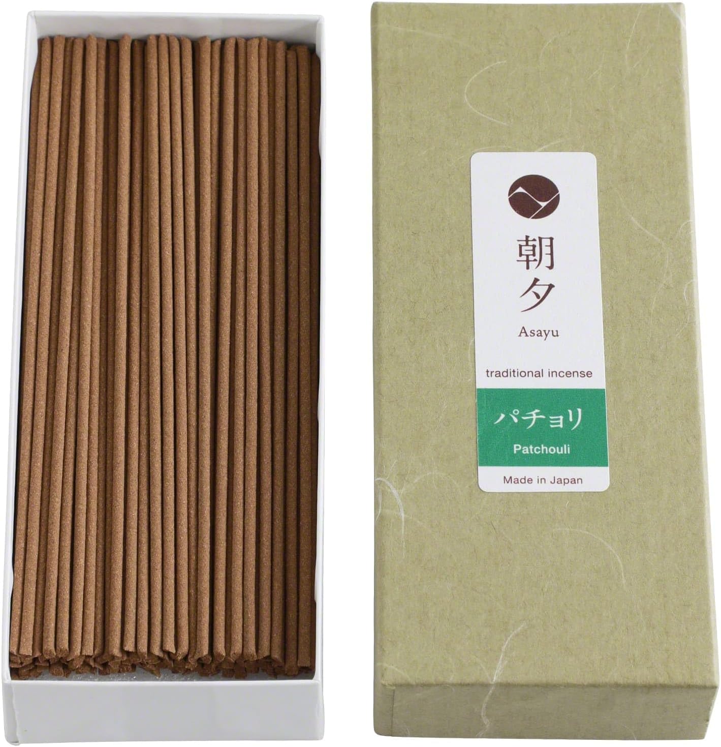 Asayu Japan Traditional Smoke Patchouli Incense Sticks Scent (40gr) for Evening Meditation, Relax or Yoga, Made in Japan - Patchouli - Image 7