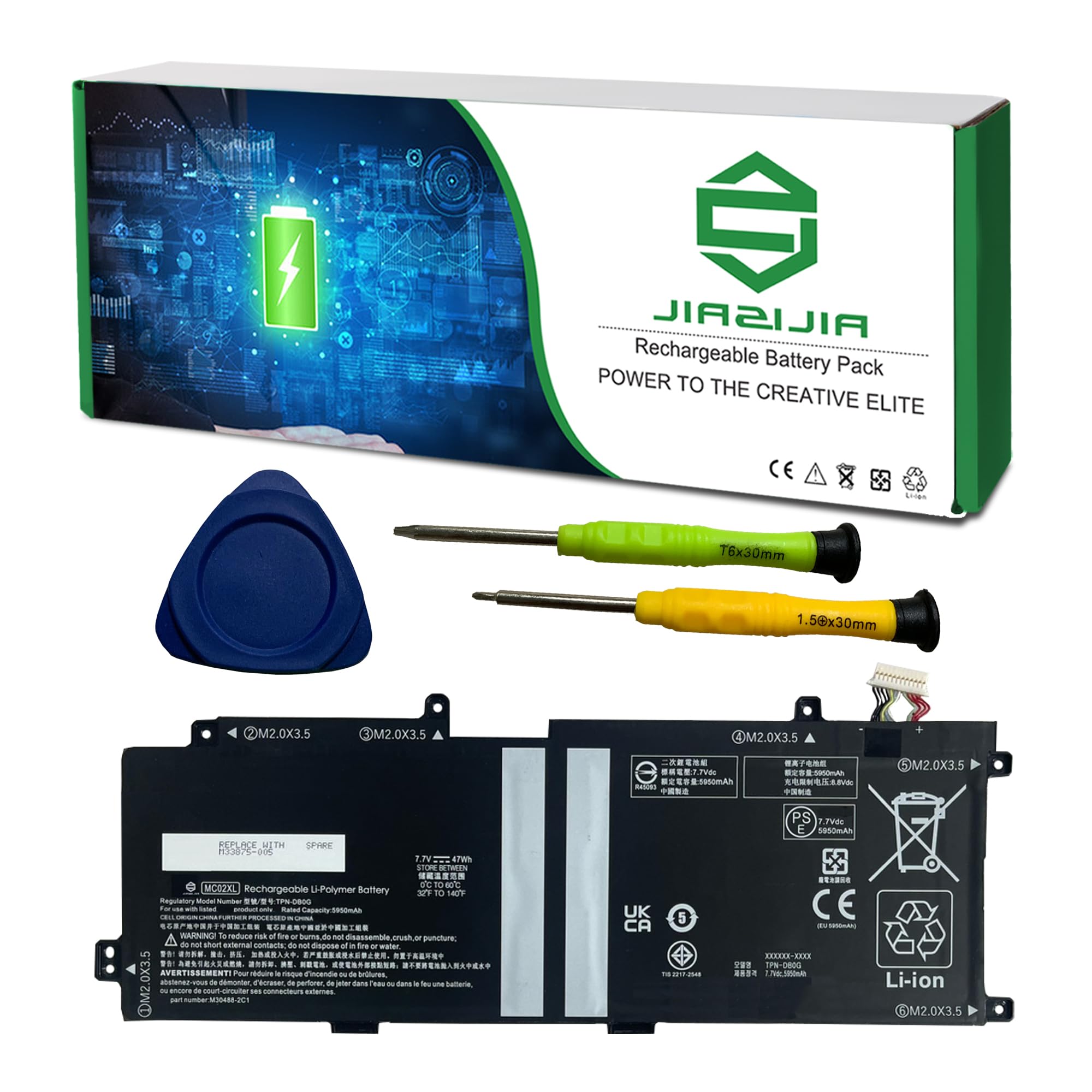 Amazon.com: JIAZIJIA MC02XL Laptop Battery Replacement for Hp