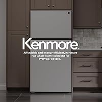 Vista 8 de Kenmore 33 in. 20.5 cu. ft. Capacity Refrigerator/Freezer with Full-Width Adjustable Glass Shelving, Humidity Control Crispers, ENERGY STAR