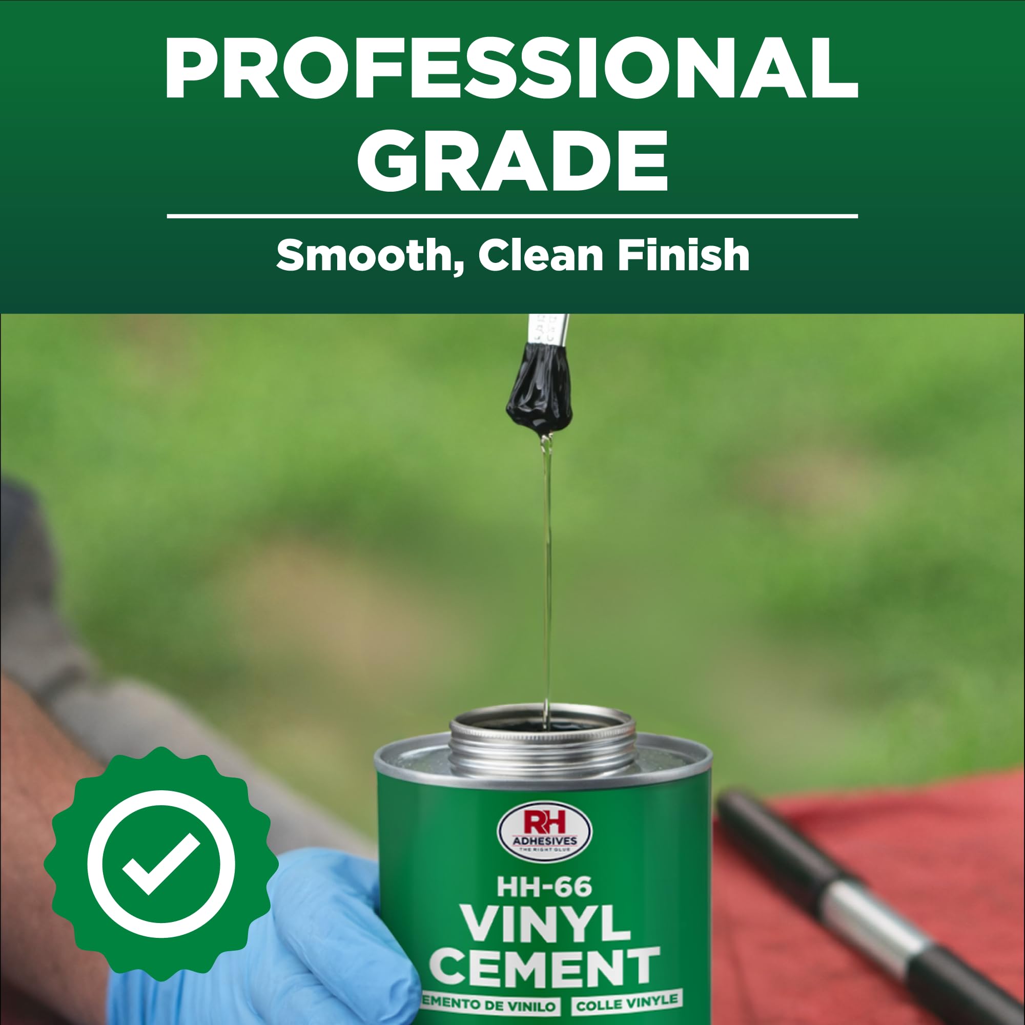Hh-66 Vinyle Ciment – 1 pinte, 453,6 gram Peut en Droit des produits
