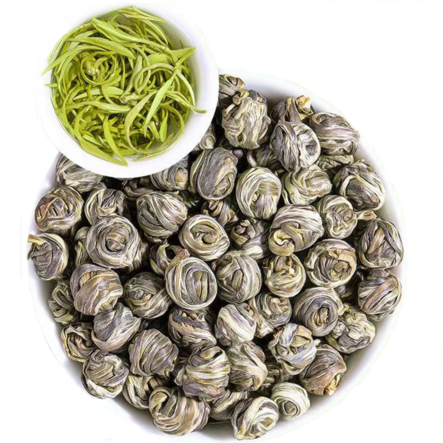 Jasmine Dragon Pearls Green Tea 7.05 oz Jasmine Pearl Dragon Ball Loose Leaf Tea