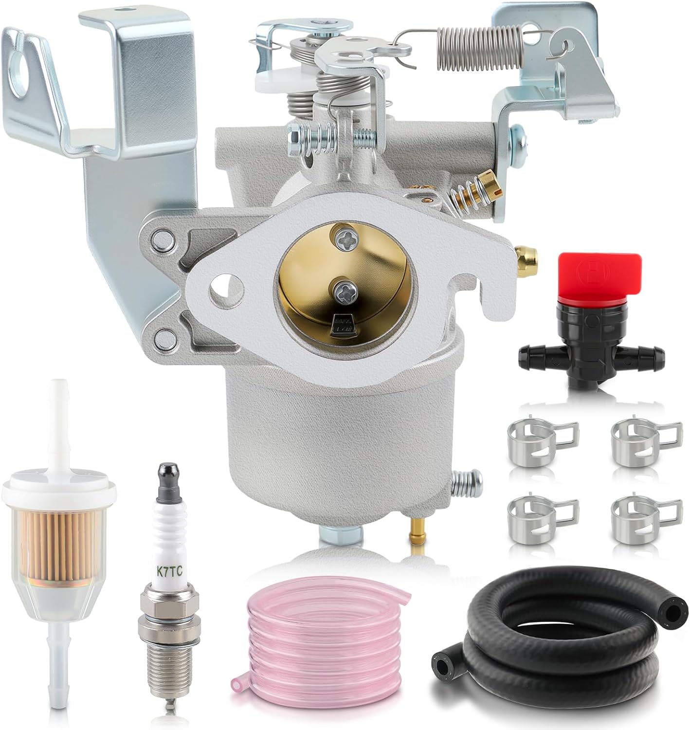 Carbhub G2 Carburetor fit for Yamaha G2 G5 G8 G9 G11 G14 4-Cycle Engine 1985-1996 Golf Cart Carburetor Replaces J38-14101-00 J38-14101-01 J38-14101-02 JN3-14101-00 JN3-14101-10 J38-13596-00 Carburetor