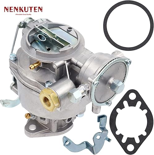 Miniatura 5 de NENKUTEN Carburador de 1 barril para Rochester Chevrolet 1957-1961 235 Motores GMC Chevy Truck 3.8L 3852CC 235Cu 6 Cly Motores Nomad Bel Air El