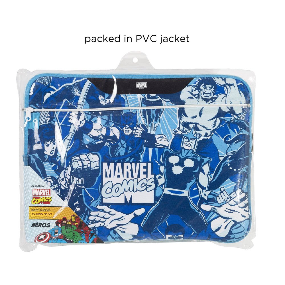 Stuffcool Marvel Soft Laptop Sleeve For Upto 13 Inch