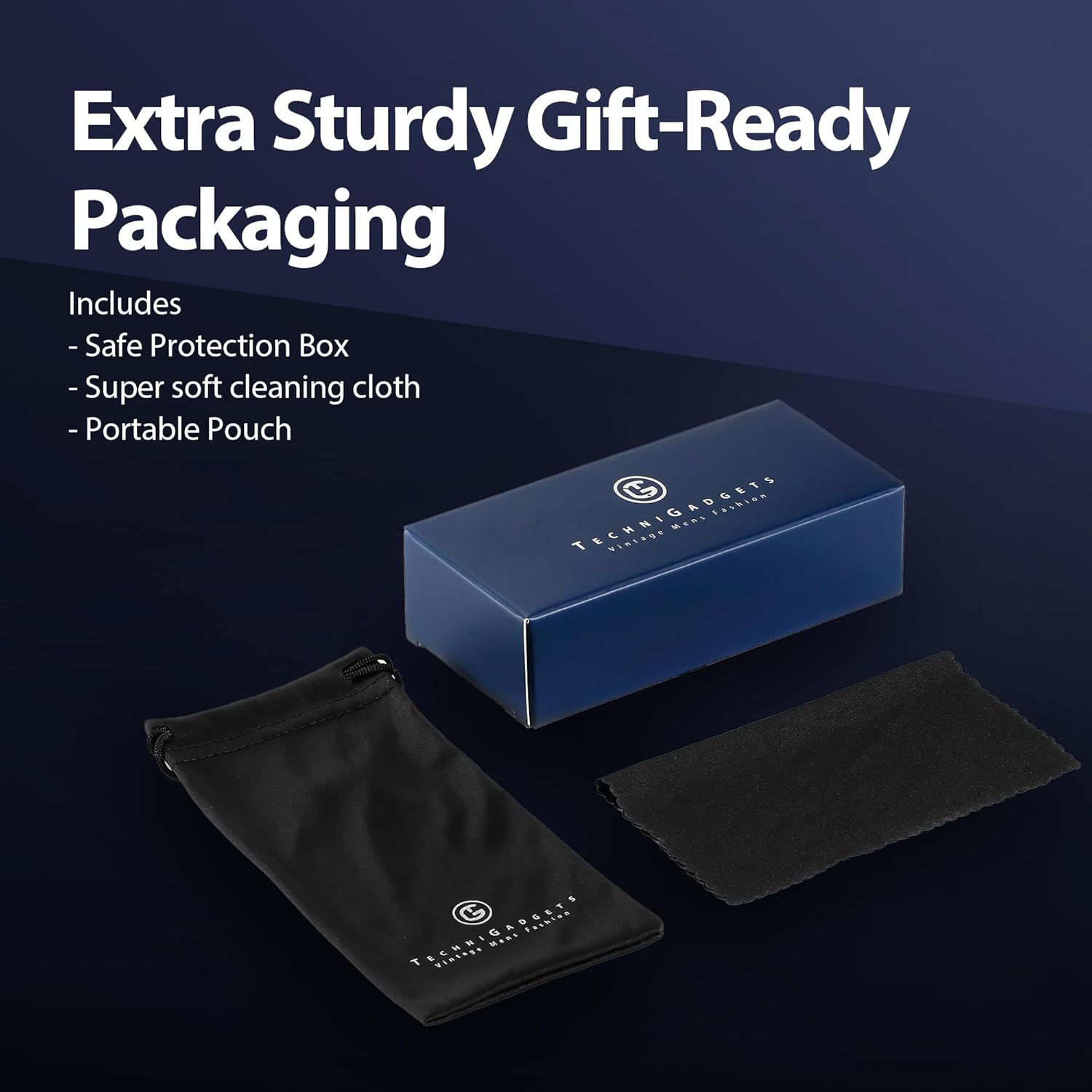 Technigadgets Julian Steampunk Sunglasses Retro Round Metal Frame With Leather Sideshield Mirrored Eyeglasses Mens Gift - Image 5