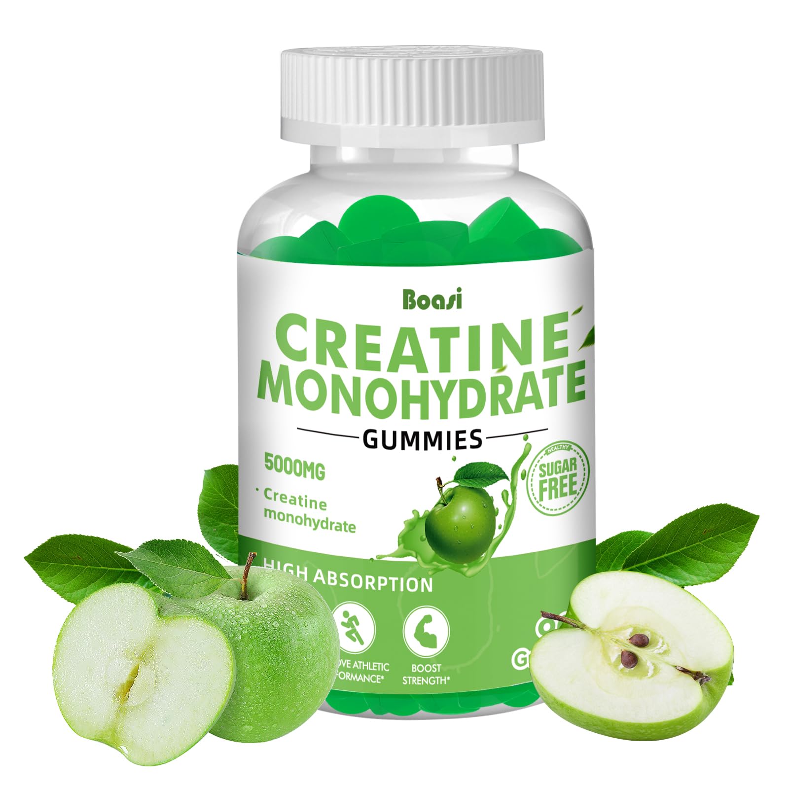 Boasi Green Apple Gummies