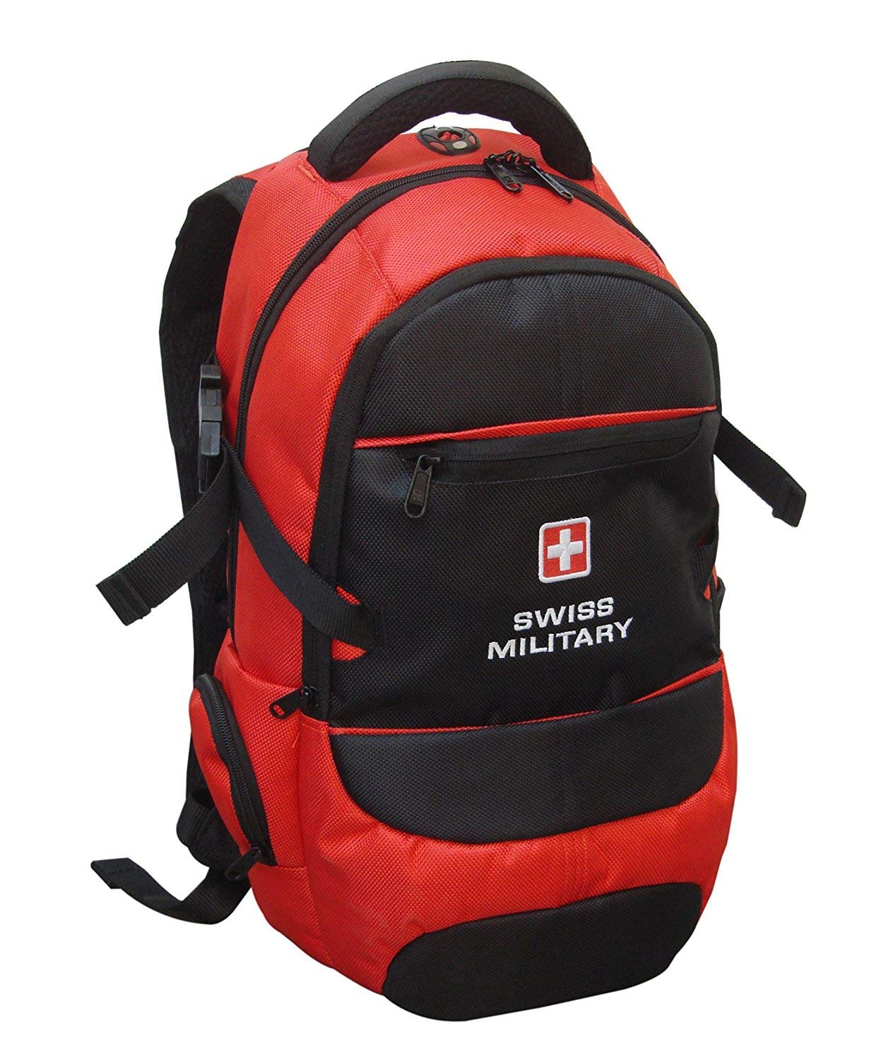 Swiss MilitaryPolyester Laptop Backpack (Multicolor)