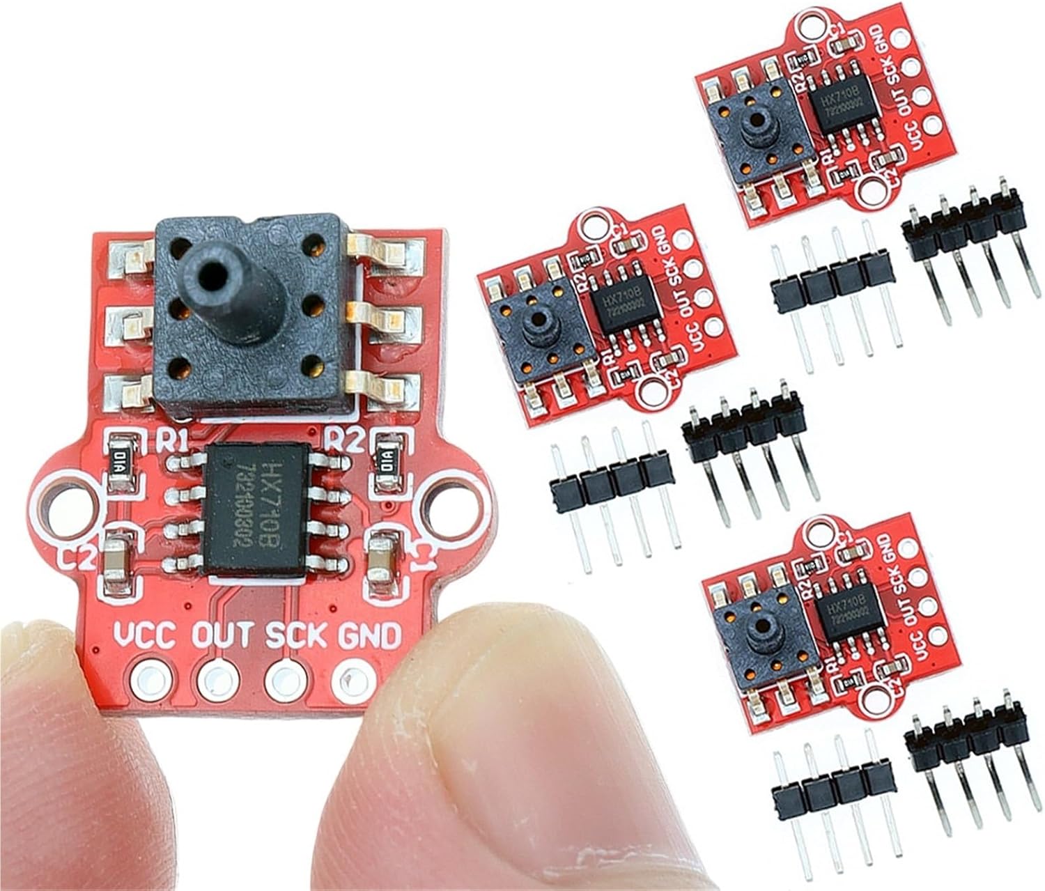 3pcs Digital Barometric Pressure Sensor Module 0-40KPa Water Level Controller Board Liquid Flow Sensor HX710B