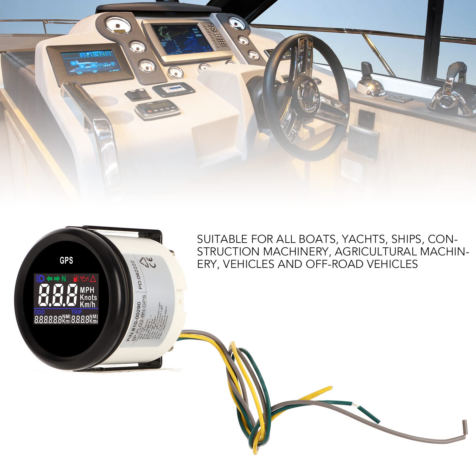 Indicatore Livello Carburante Digitale 52mm 12V - Per Auto, SUV, Camion, LED - Foto 13