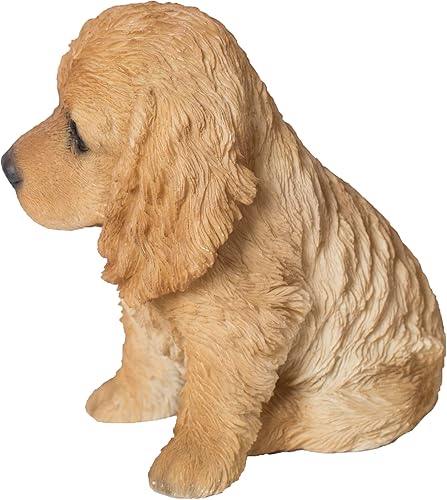 Miniatura 3 de Hi-Line Gift Ltd. Estatua de Cocker Spaniel color crema
