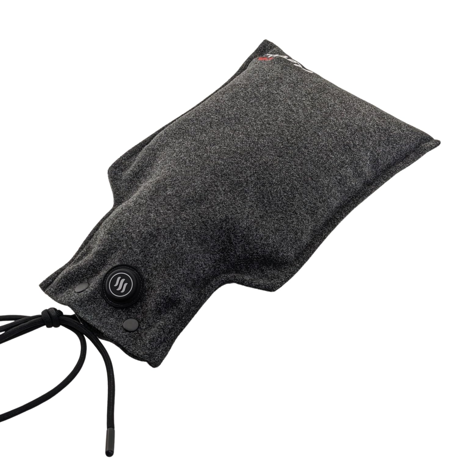 Beheizte Wärmflasche, Carbon, USB-Anschluss, 3 Heizstufen, Schwarz