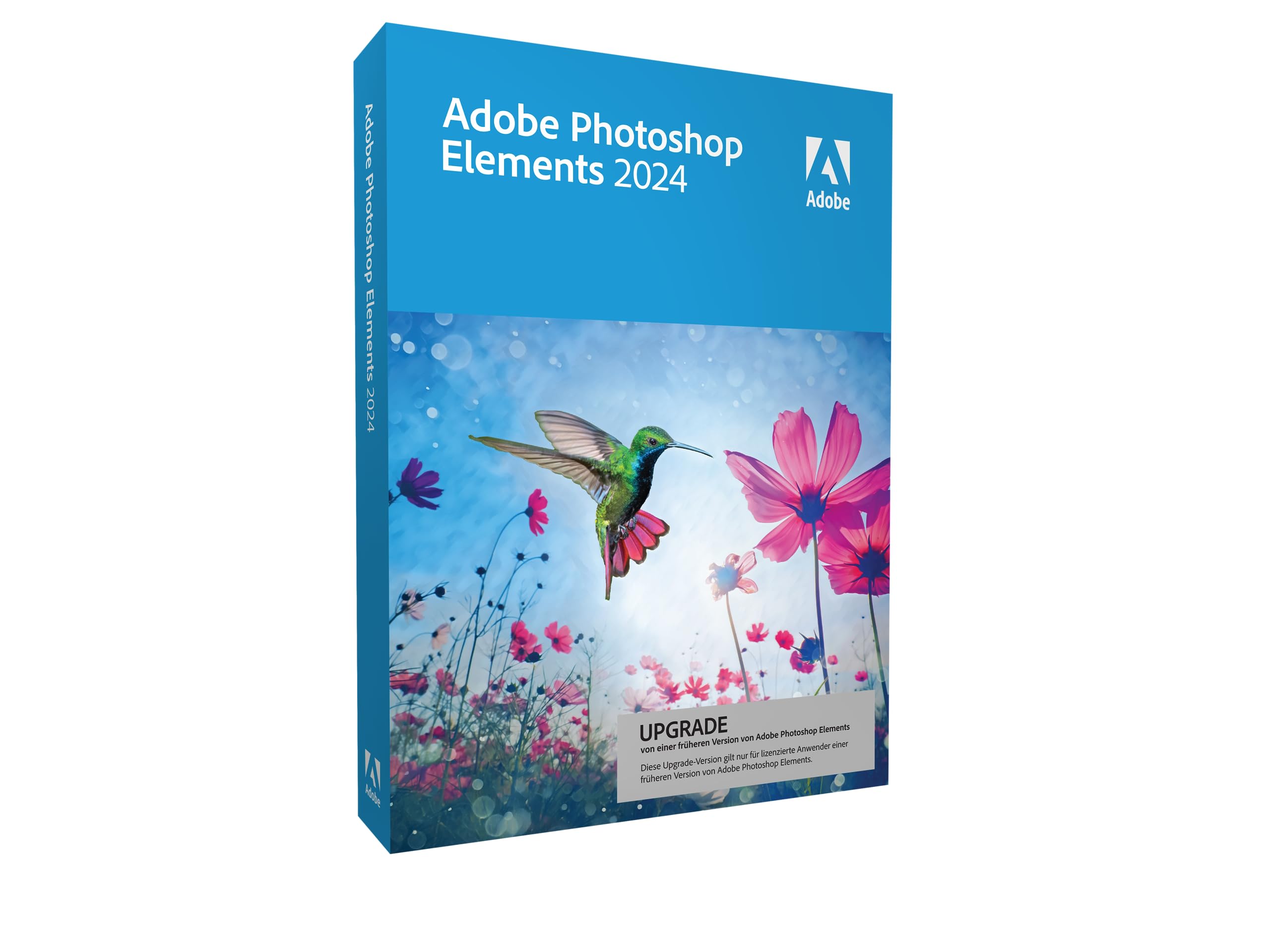 Adobe Photoshop Elements 2024 Upgrade 1 Gerät PC/Mac Box