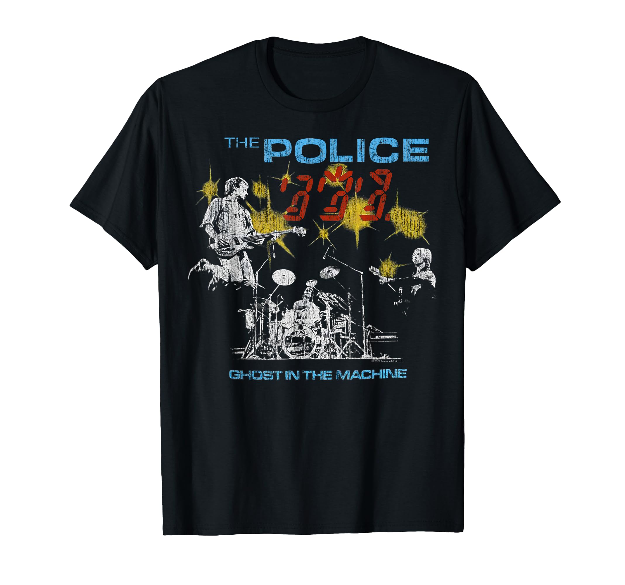 Amazon | The Police Rock Music Band Ghost In The Machine T