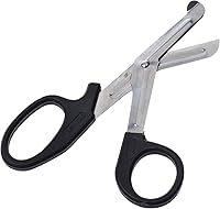 Vista 3 de Beautyflier Paquete de 3 tijeras médicas de gasa, tijeras de vendaje EMT y trauma (5.5 pulgadas)