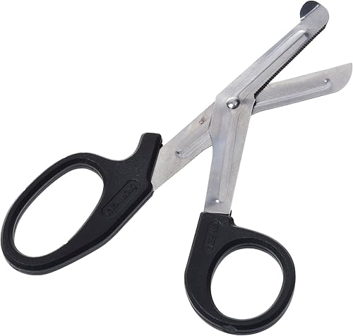 Miniatura 3 de Beautyflier Paquete de 3 tijeras médicas de gasa, tijeras de vendaje EMT y trauma (5.5 pulgadas)