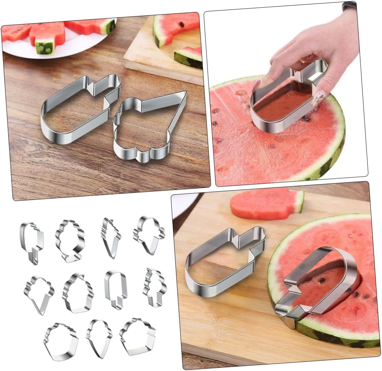 Stainless Steel Watermelon Cutter for Cutting Fruit into Pieces image 2