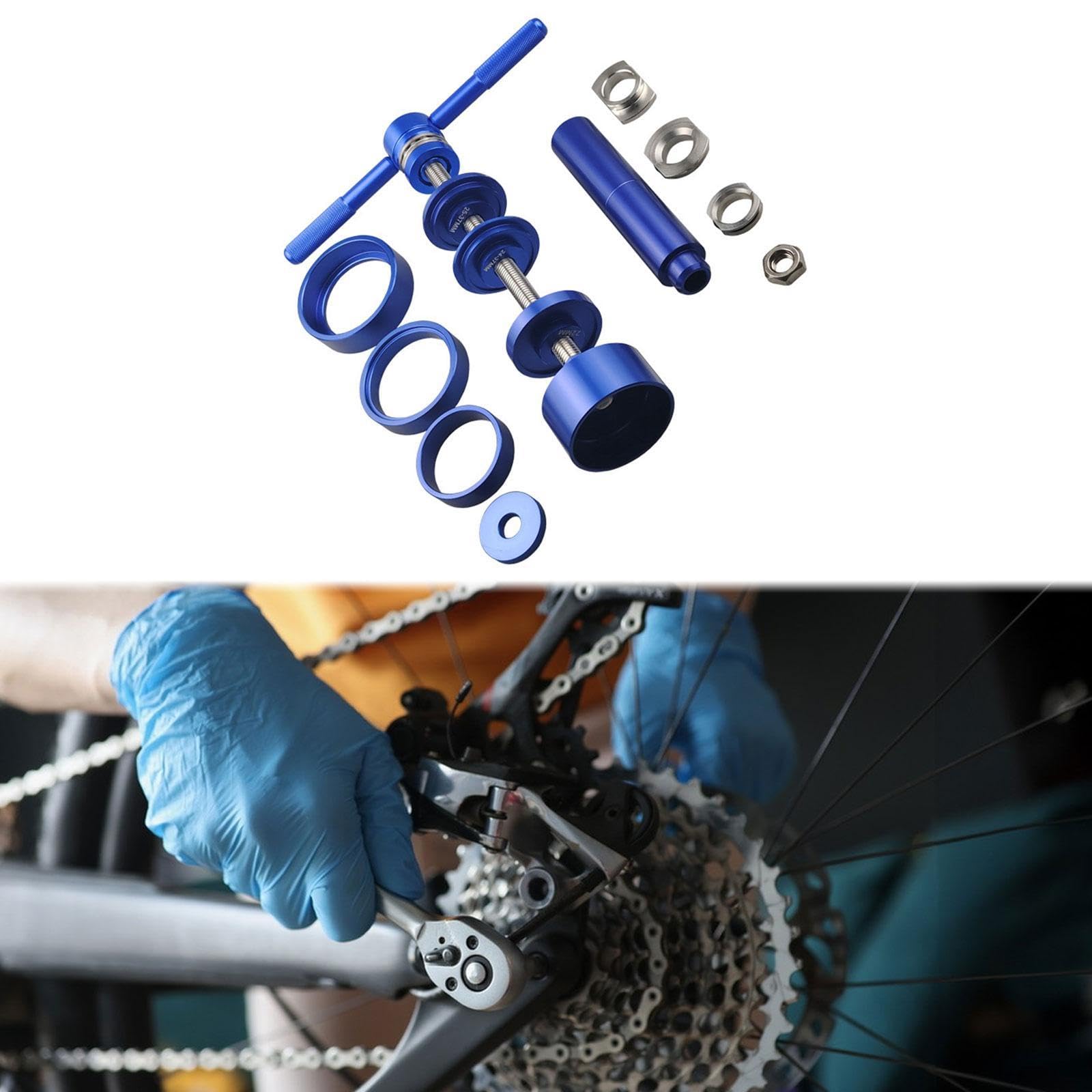 Kit de Herramientas para Desmontar E Instalar El Eje de Pedalier, Extractor de Eje de Pedalier para Bicicleta 6805 6806, Herramienta de para