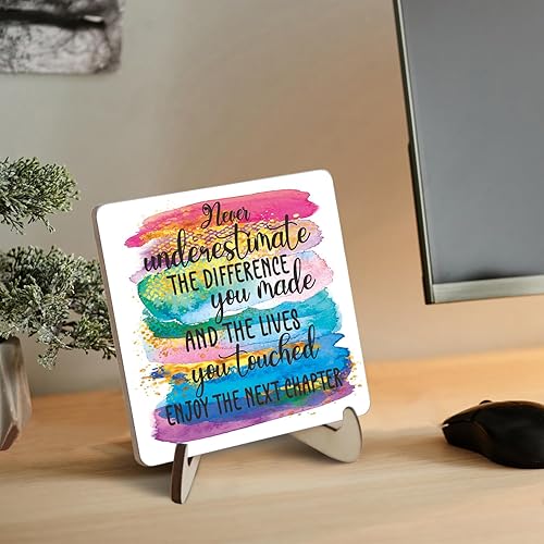 Miniatura 2 de Regalo de despedida para compañera de trabajo, regalos de jubilación para profesores, decoraciones de despedida, regalos de despedida para