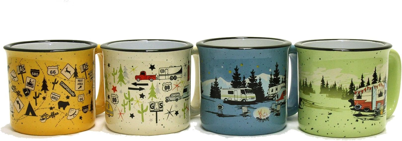 Camp Casual Mug, 4-Pack