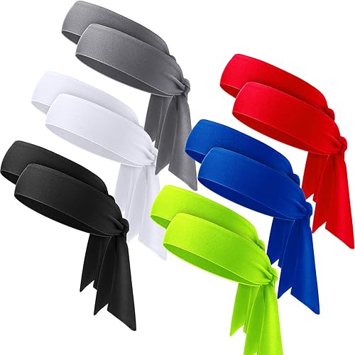 12 diademas de tenis unisex para la cabeza seca, para baloncesto, correr, tenis, karate, atletismo