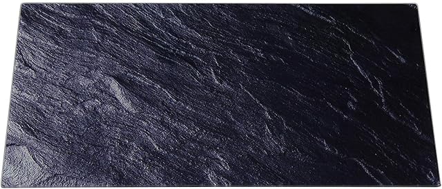 Set of 2 Extra Large Glass Chopping Board Worktop Saver Tempered Glass