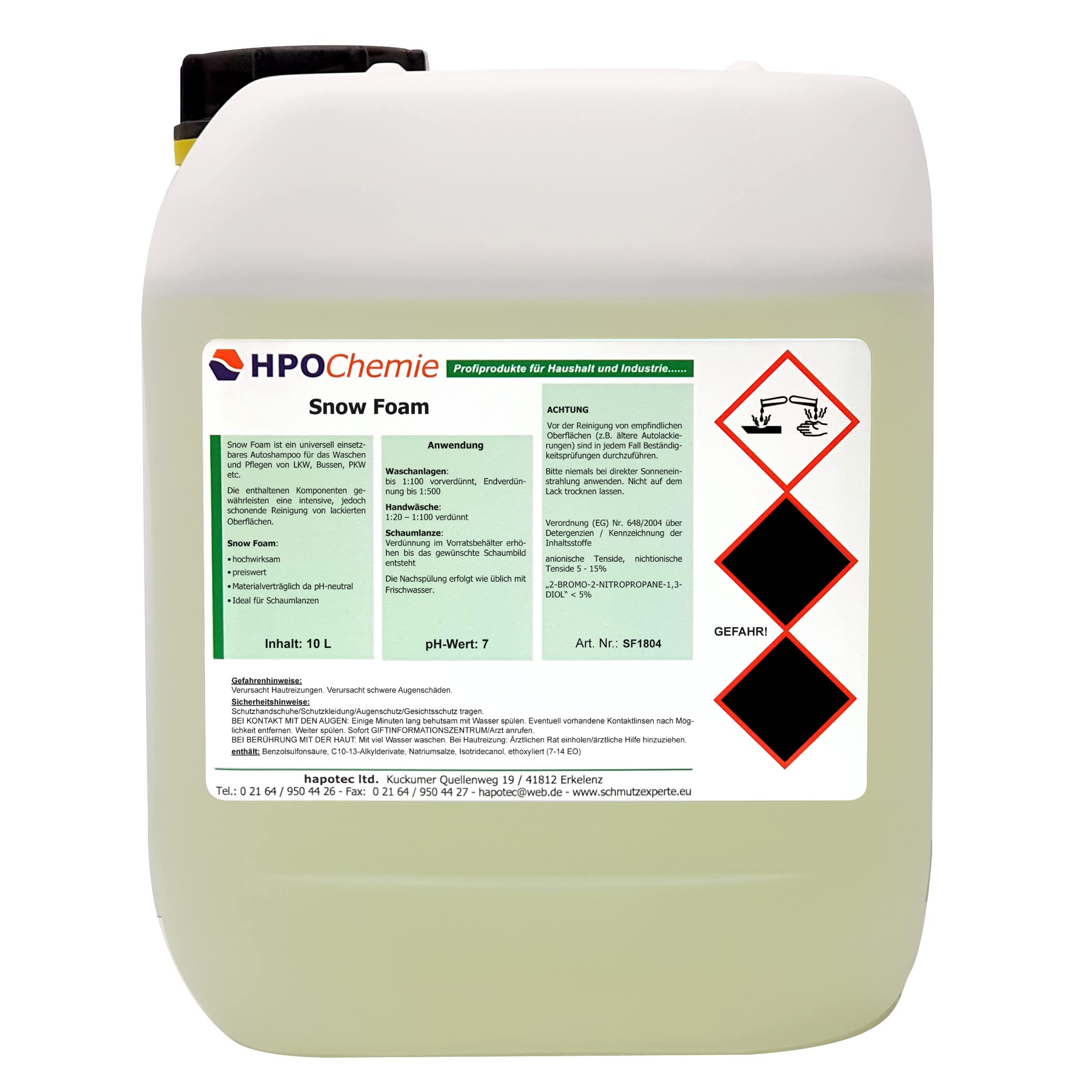 Snow Foam Autoshampoo 20 Liter