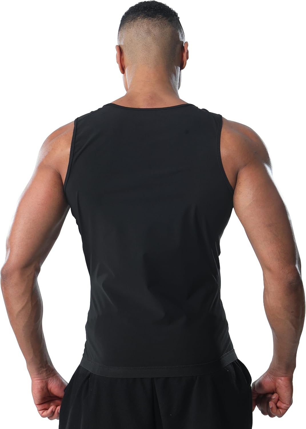 Sauna Vest for Men Workout Zipper Shirt Slimming Body Shaper Waist Trainer Tank Top for Fitness Gym Exercise Running - Image 3