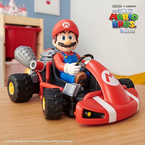 Miniatura 2 de Nintendo Mario Rumble Kart RC Racer 2.4Ghz, con dirección de función completa crea 360 giros, mientras que la deriva - Alcance de hasta 100 pies -