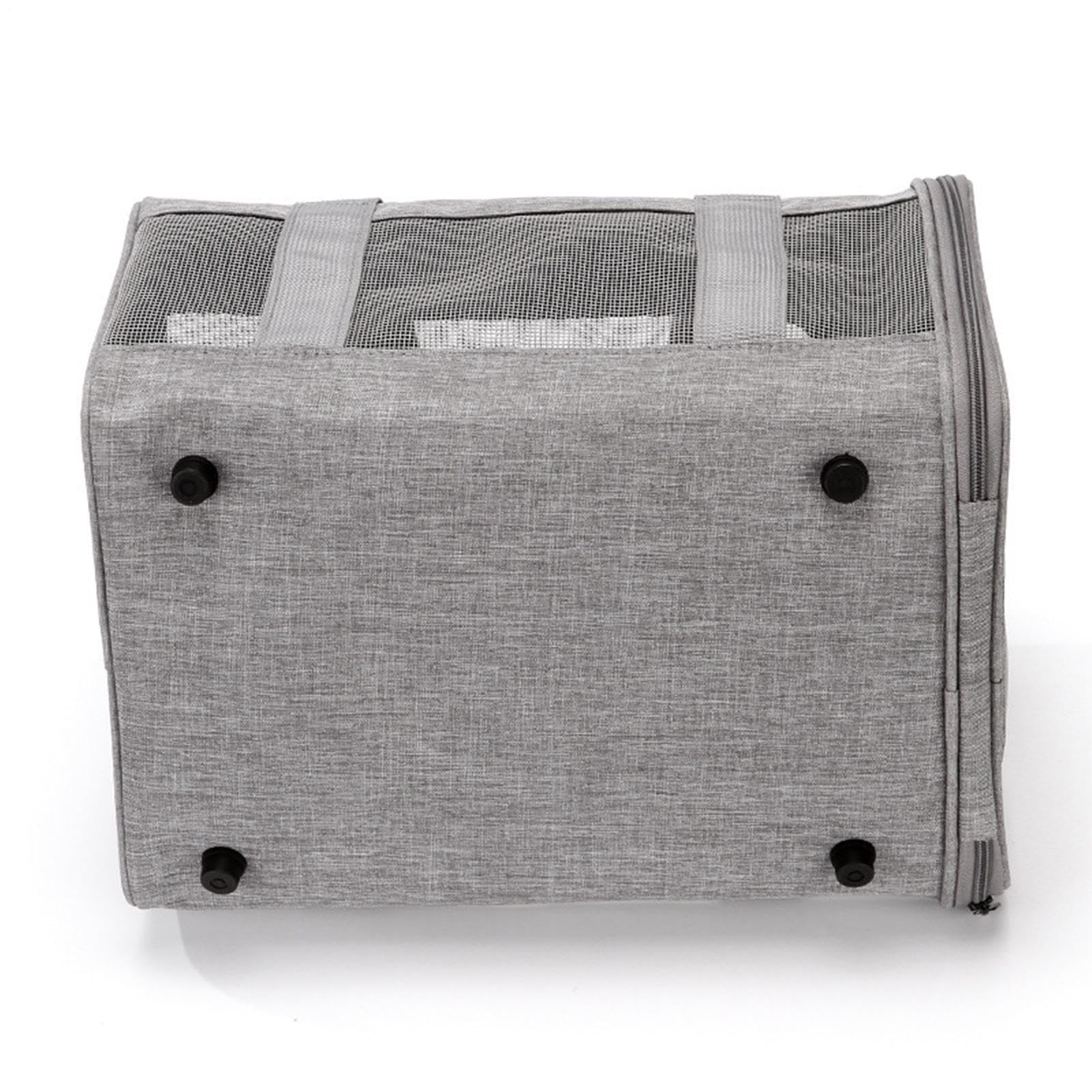 Transportín para perros, portátil con asa y – para cachorros y perros pequeños – Para cachorros y gatos de talla pequeña mediana casa viaje coche camping picnic paseo
