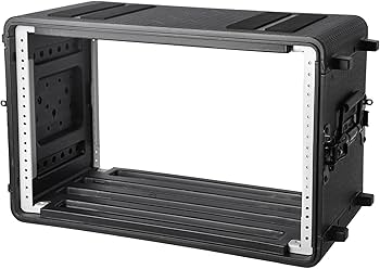 Amazon.co.jp: Diandian 6U ラックケース 浅い 深さ12インチ ラック