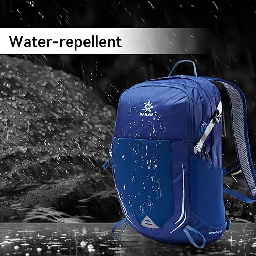 Miniatura 2 de KAILAS Q-WIND II - Mochila de senderismo de 28 litros con cubierta de lluvia para hombres y mujeres, impermeable, ligera, para viajes al aire libre